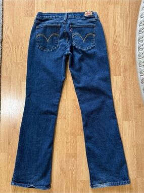 Levi’s 524 Too Superlow Bootcut Jeans Womens 11 M Dark Wash Stretch Y2K